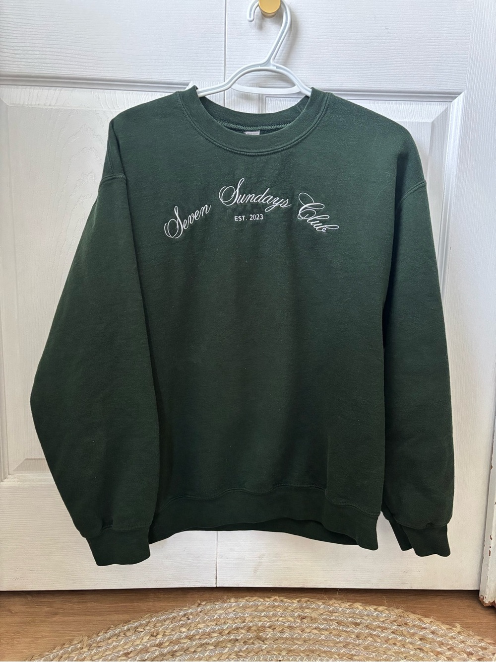 Dark Green Crewneck Sweatshirt